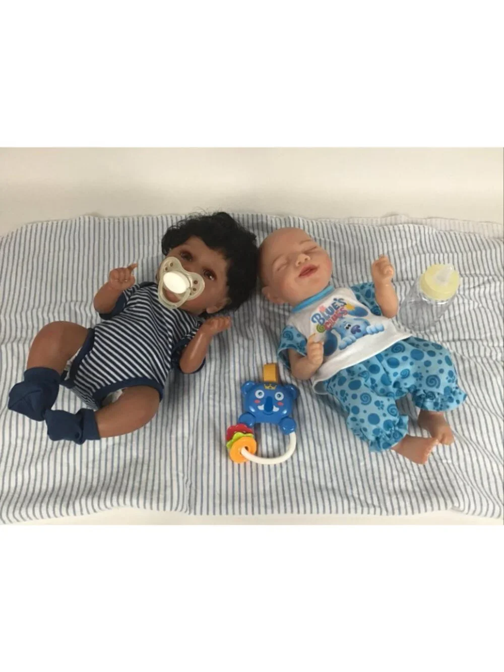 Partial Reborn Doll Baby Lot of 2 Mini Baby’s 12” A/A Full Vinyl Painted Magnet